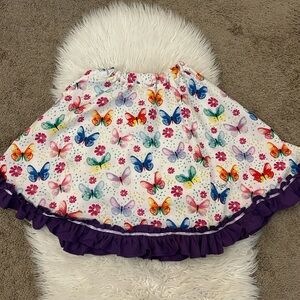 Custom Ruffle Bottom Mini Skirt! cotton